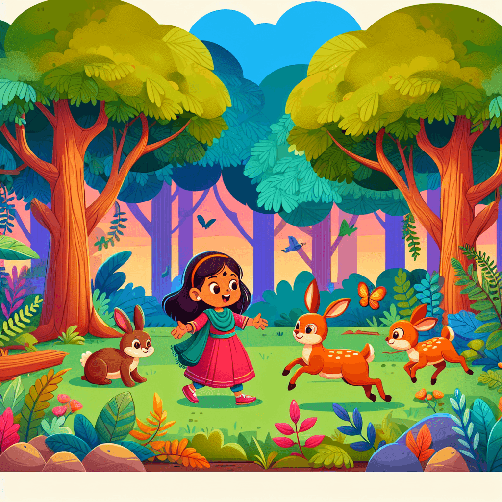 Woodland Creatures Adventure Paint By Color