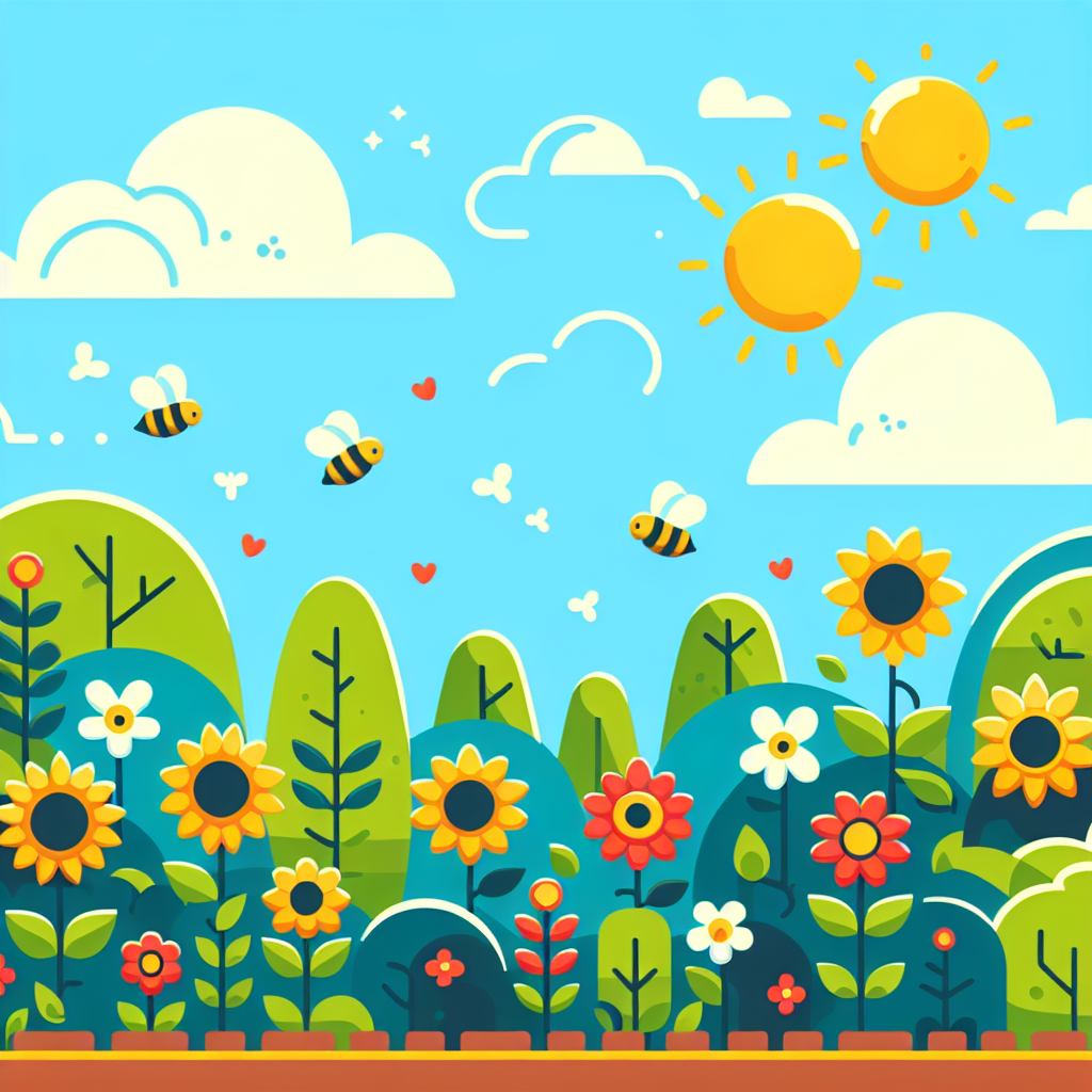 Sunflower Smile Number Painting