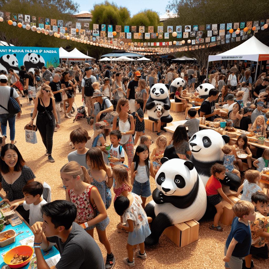 Panda Festival DIY Paint By Numbers