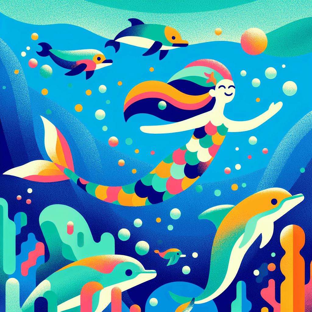 Enchanted Mermaid Paint By Color