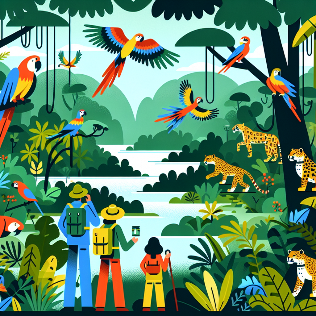 Rainforest Explorer Expedition Number Painting