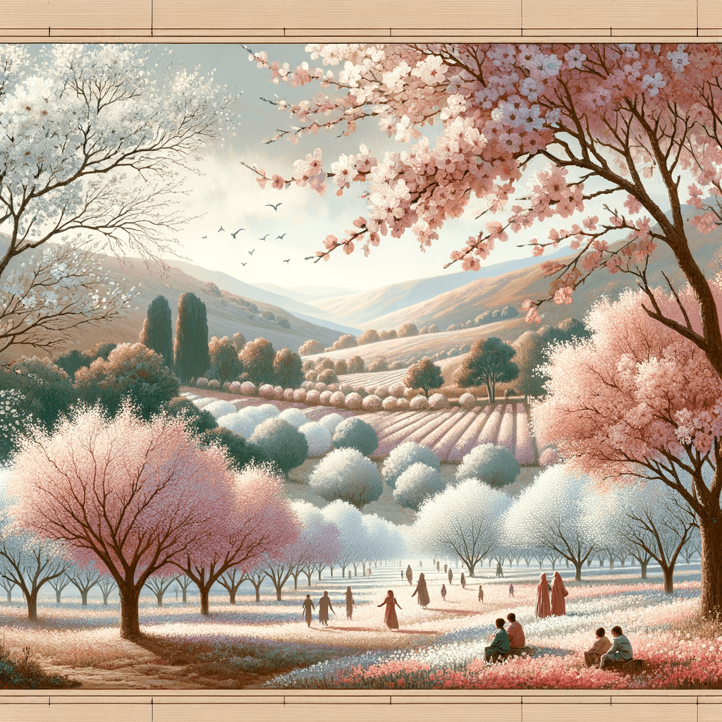 Almond Blossom Festival - Portugal Paint By Numbers Kits