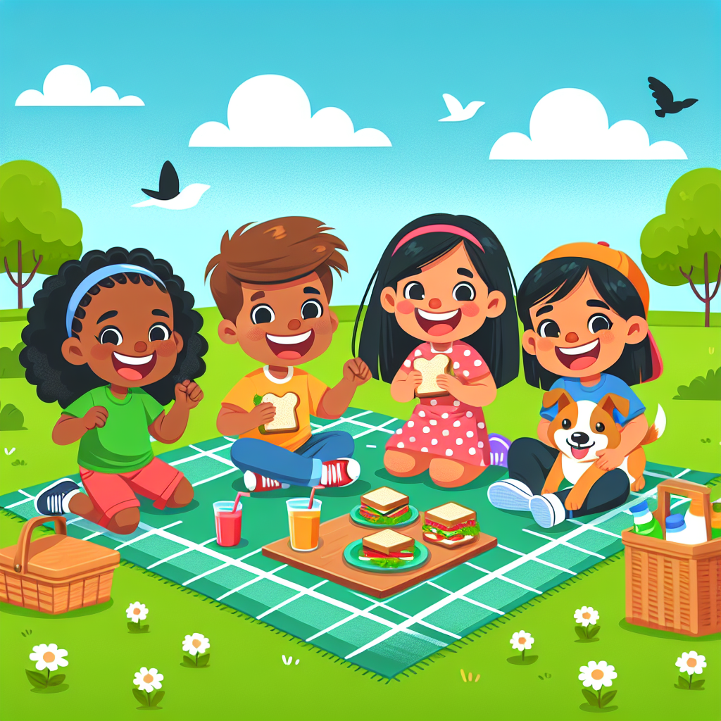 Sunshine Picnic Day Paint By Number