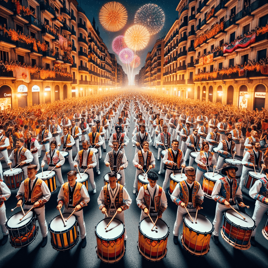 Festival Of San Sebastian - Spain Paint By Number