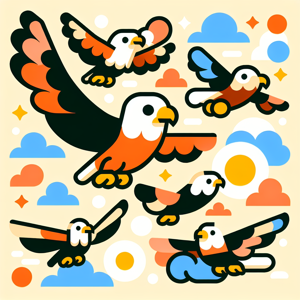 Eagle's Sky-High Adventure Paint By Numbers Art