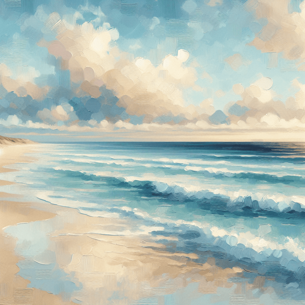 Ethereal Ocean Breeze Paint By Numbers Art