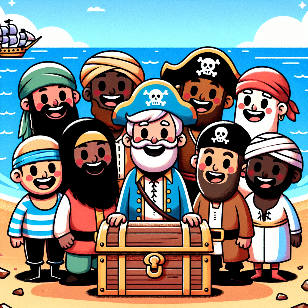 Pirate's Lagoon Paint By Number