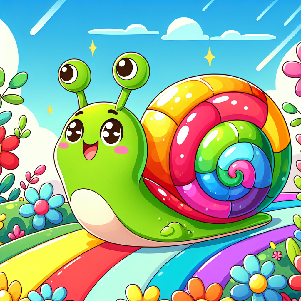 Bubbly Snail Painting By Numbers Kit