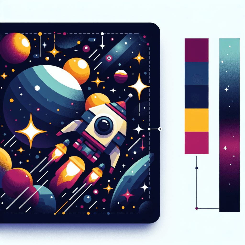 Intergalactic Space Journey Painting Number Kit