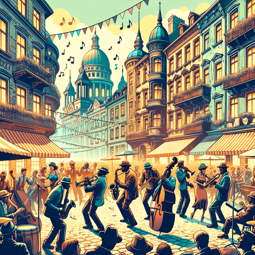 Cork Jazz Festival - Ireland Number Painting