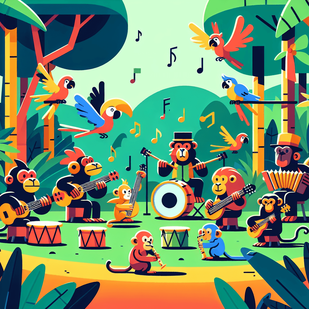 Jungle Jam Adventure DIY Paint By Numbers