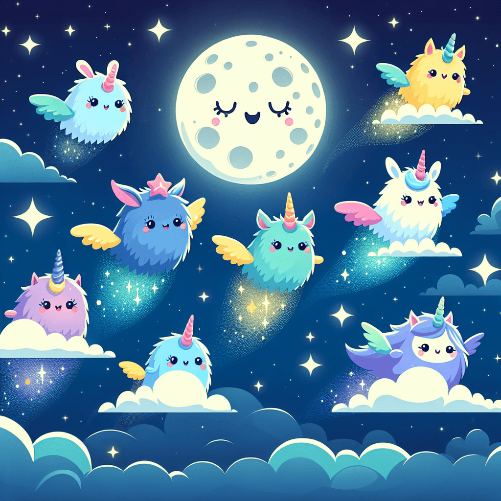 Magic In The Starry Sky Numbered Painting Kits
