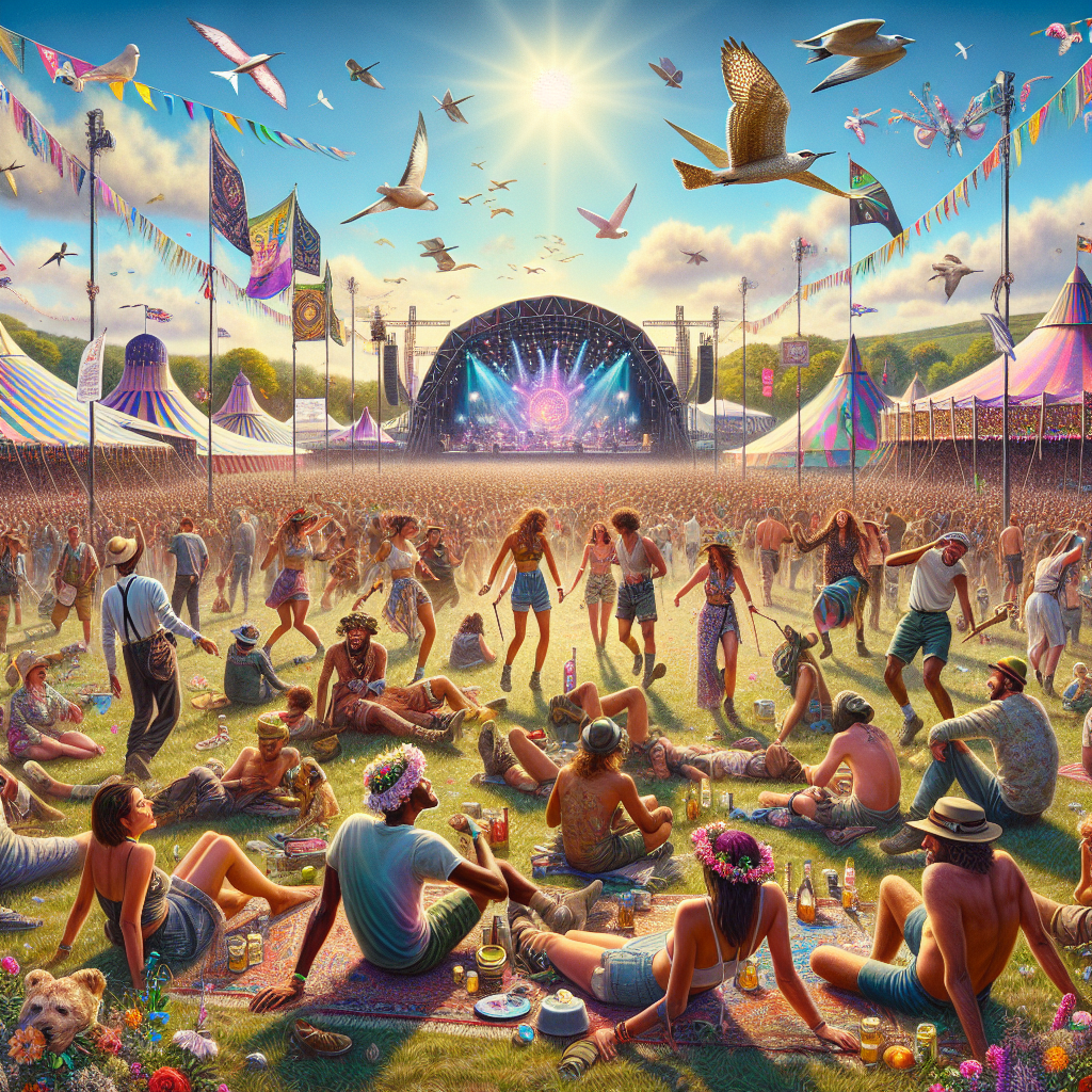 Glastonbury Festival - Somerset, United Kingdom Paint By Numbers