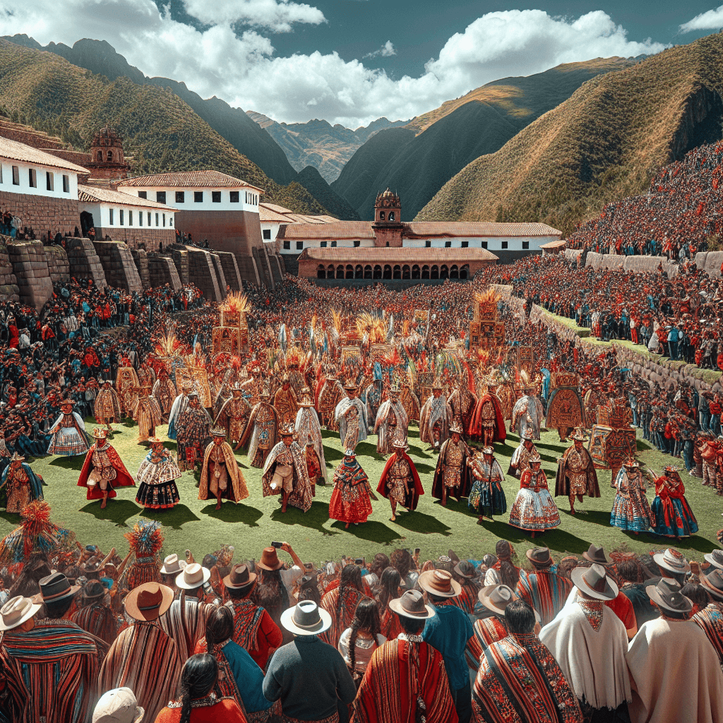 Festival Of The Sun - Inti Raymi - Cusco, Peru Painting Number Kit