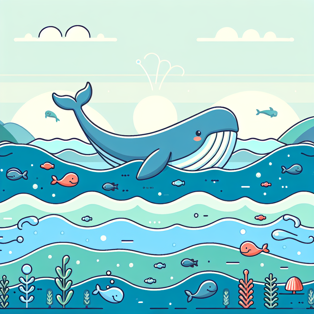 Friendly Whale's Ocean Journey Painting Number Kit