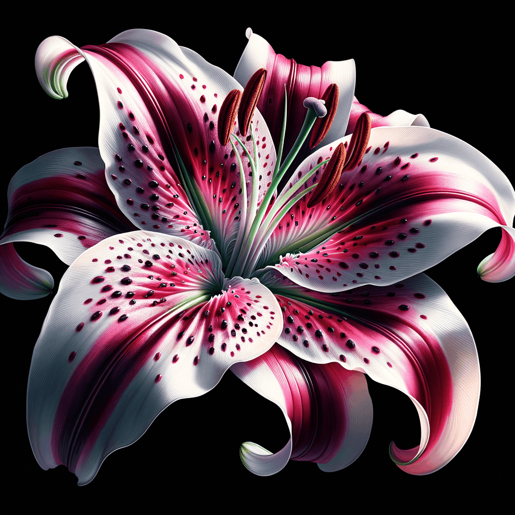 Enchanting Stargazer Lily Paint By Number