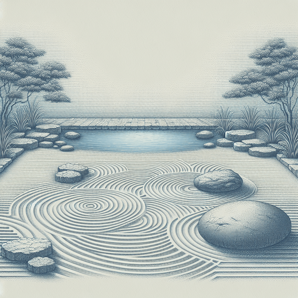 Meditative Zen Reflection Paint By Numbers