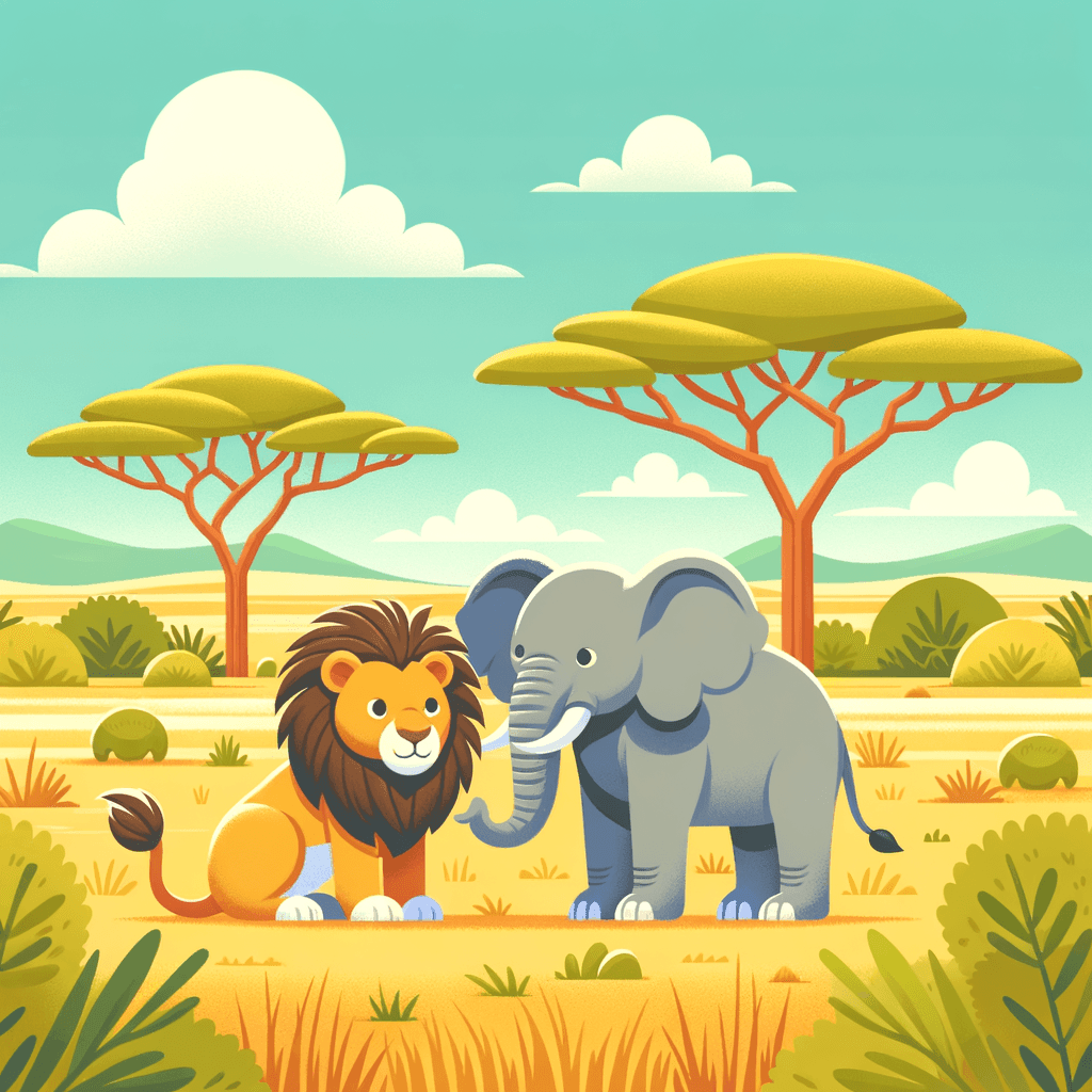 Majestic Safari Number Painting