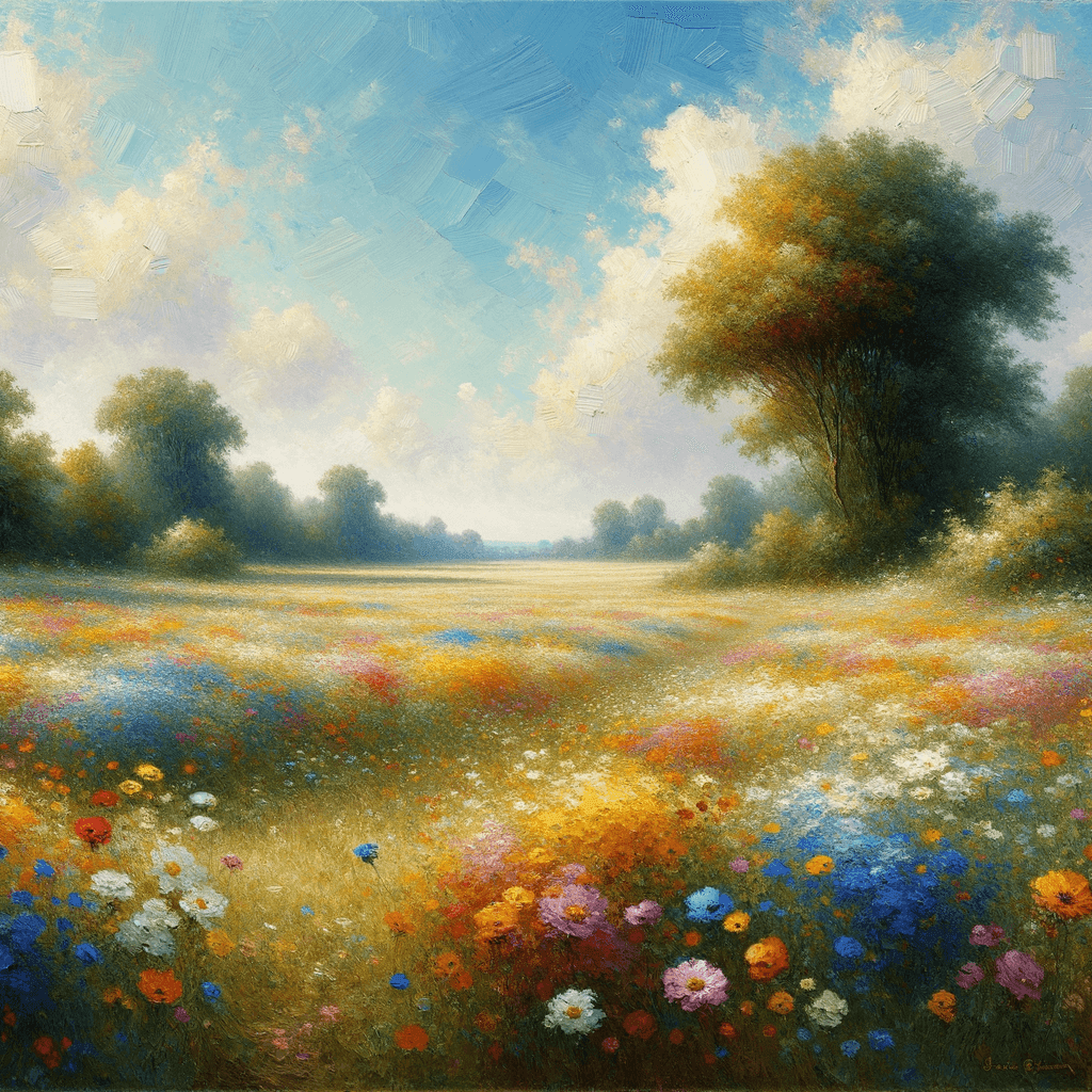 Sunny Meadows Daydream Paint By Numbers Kits