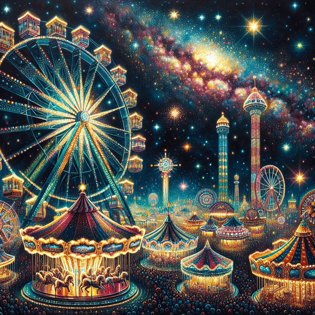 Vivid Carnival Whirl DIY Paint By Numbers