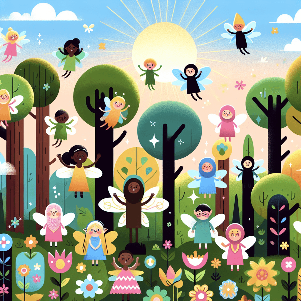 Bright Fairy Tale Forest Painting By Numbers Kit