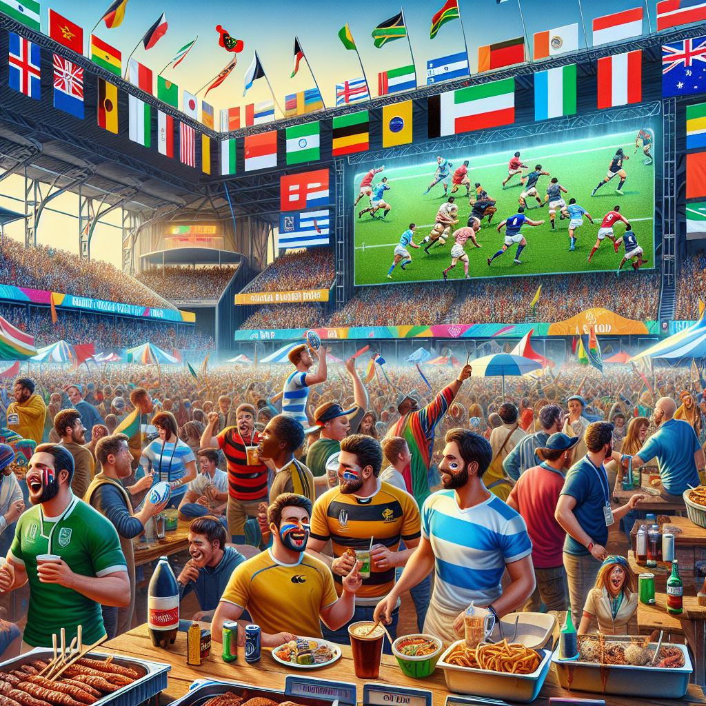 Rugby World Cup - Various Locations Number Painting