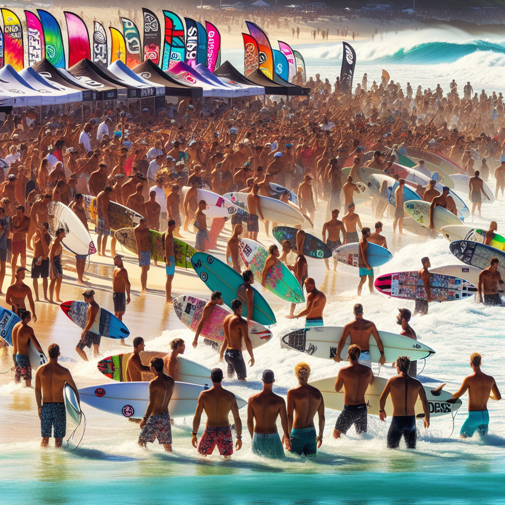 The Noosa Festival Of Surfing Paint By Color