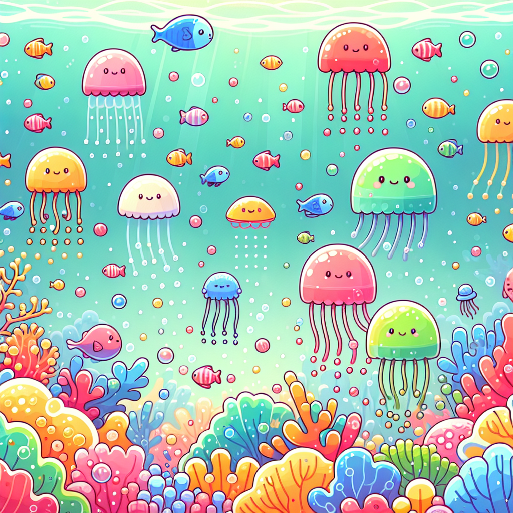 Jolly Jellyfish Party Paint By Number