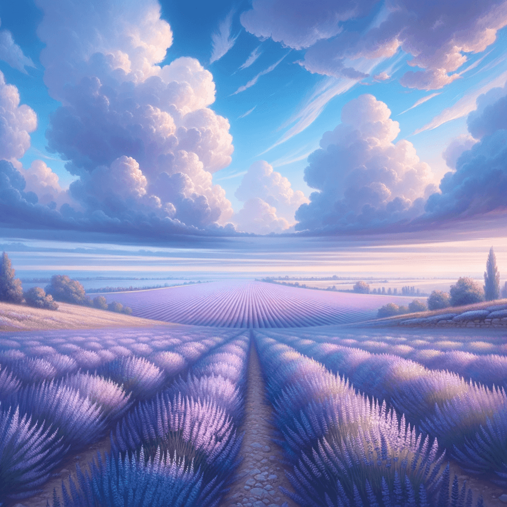 Lavender Field Tranquility Paint By Number