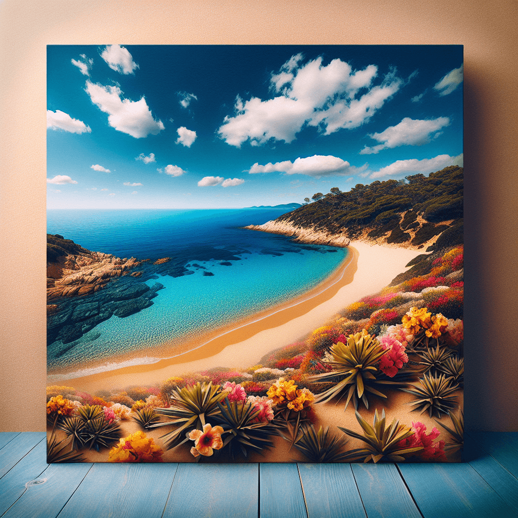 Mediterranean Coastline Bliss DIY Paint By Numbers