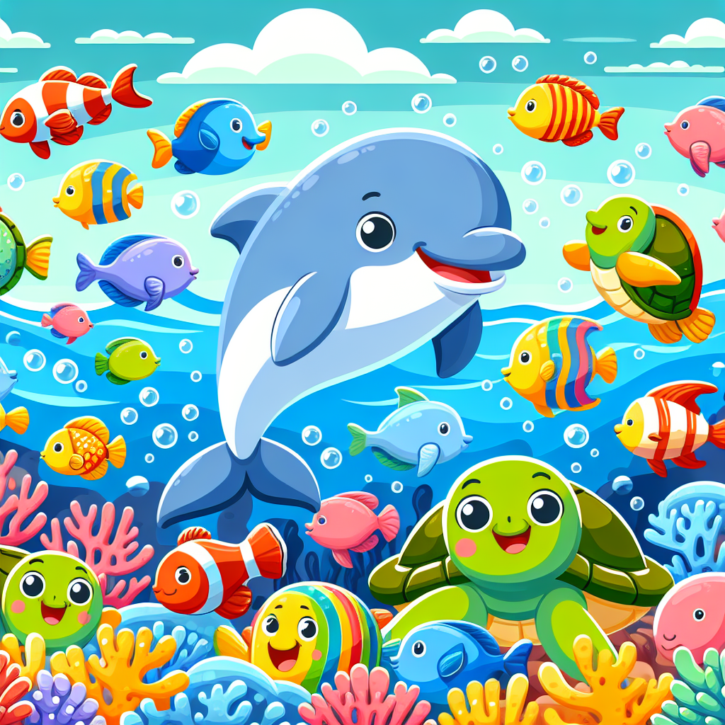 Charming Underwater Exploration Paint By Numbers