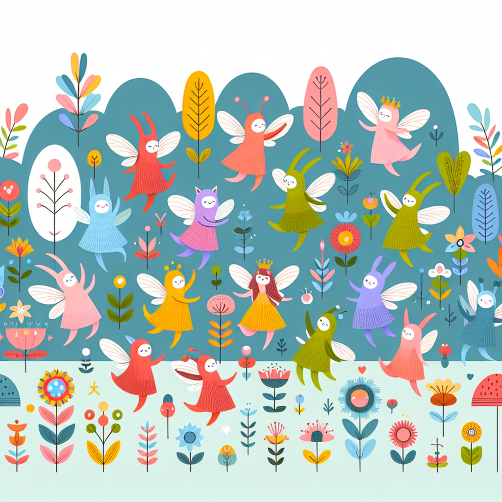 Frolic In The Fairy Garden Paint By Number
