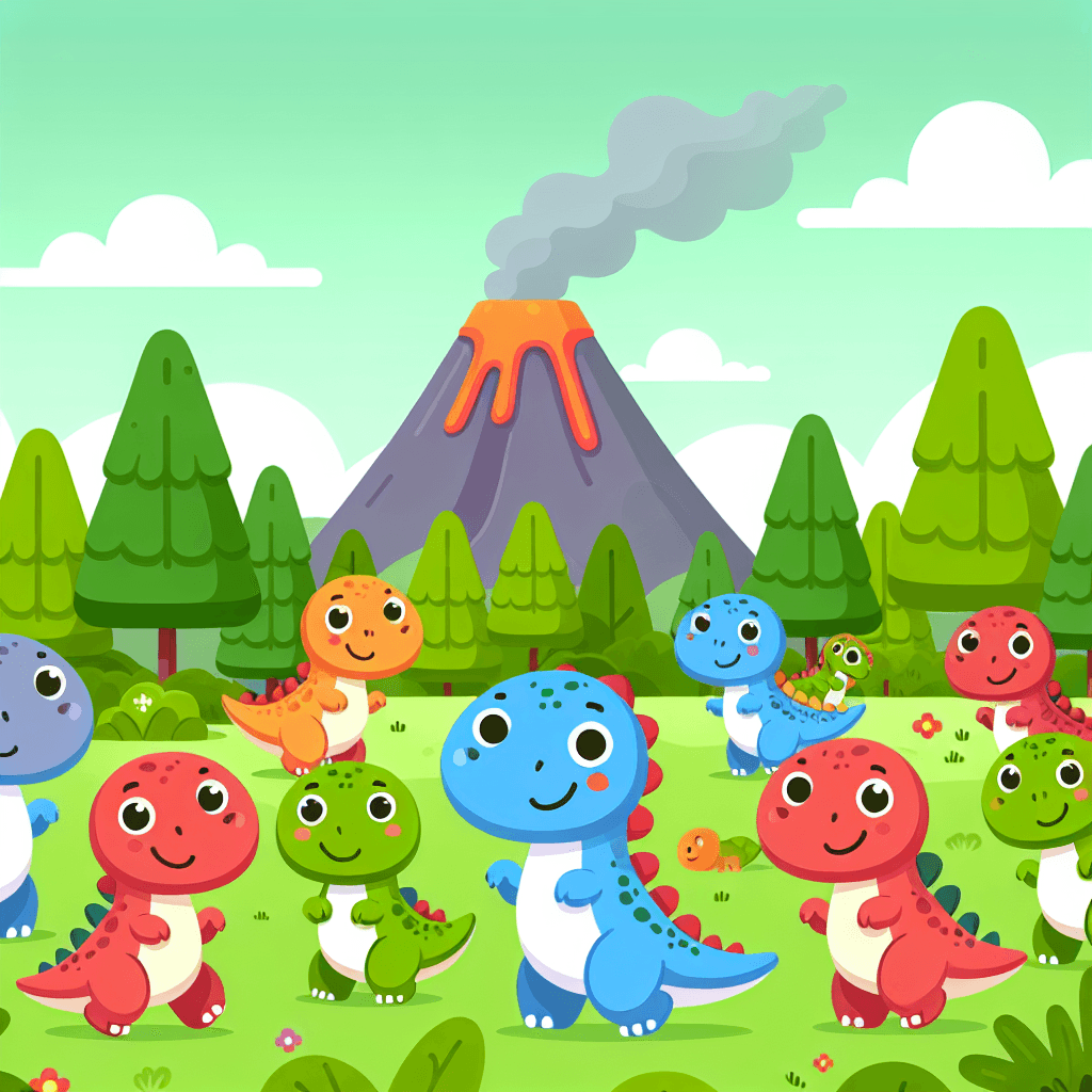 Adventures In Dino World DIY Paint By Numbers
