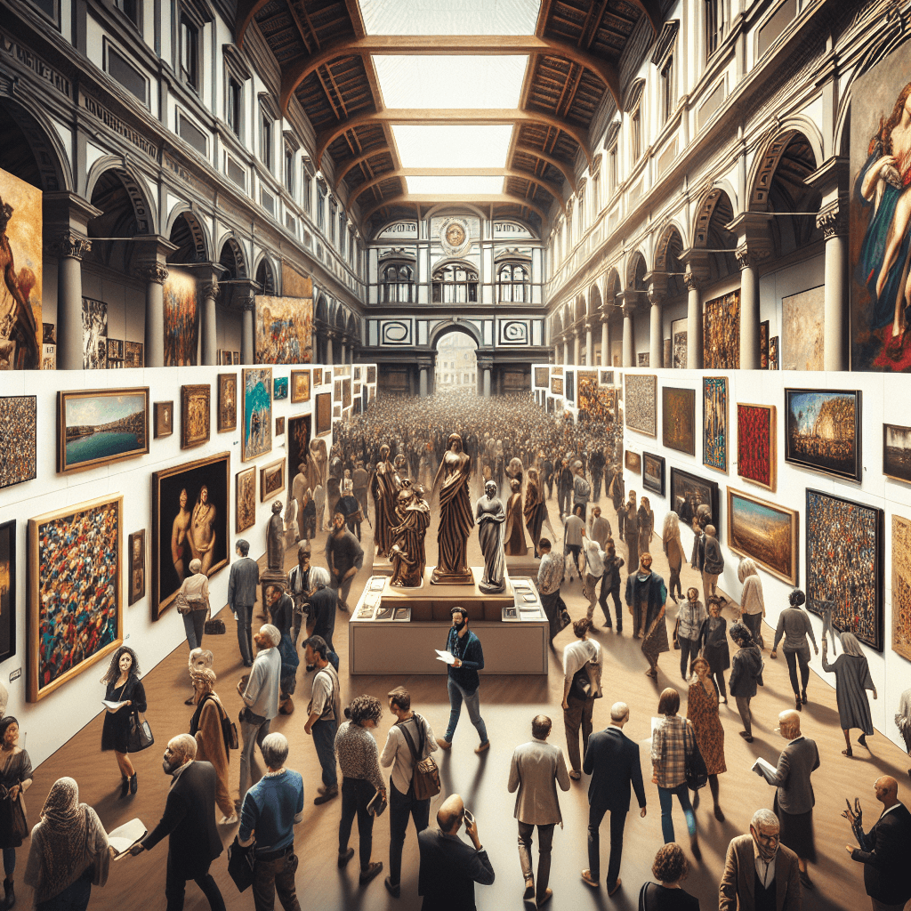 Florence Biennale Paint By Numbers Art
