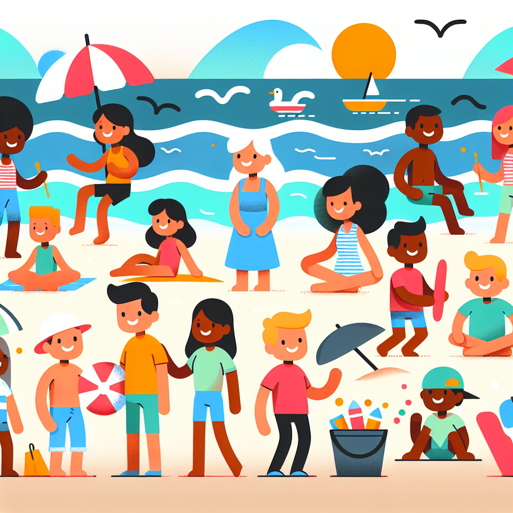 Breezy Beach Bash Paint By Number