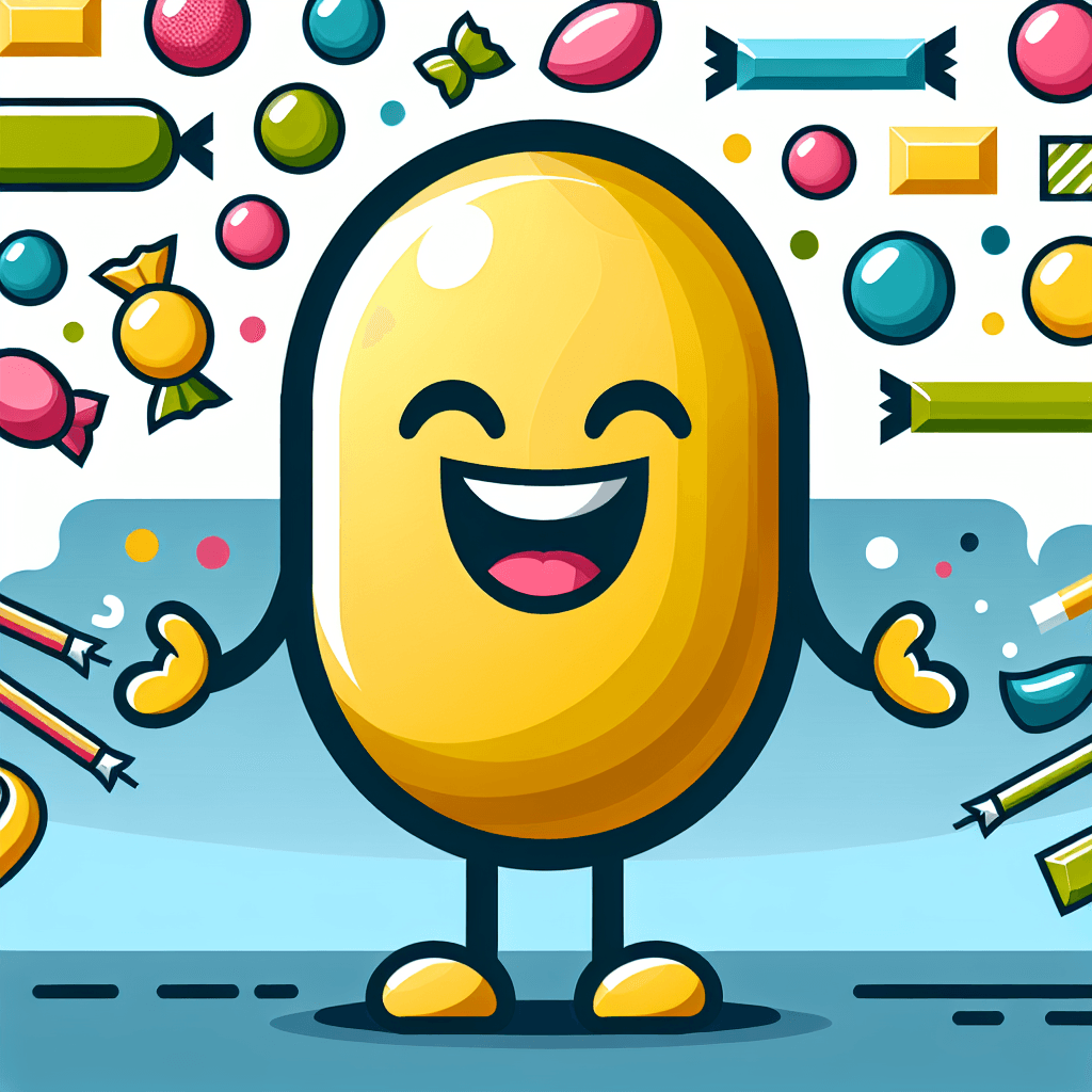 Jubilant Jellybean Paint By Number