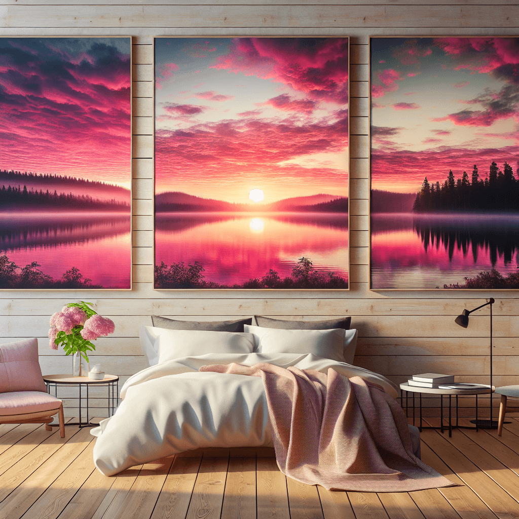 Dawn's Early Glow Paint By Number