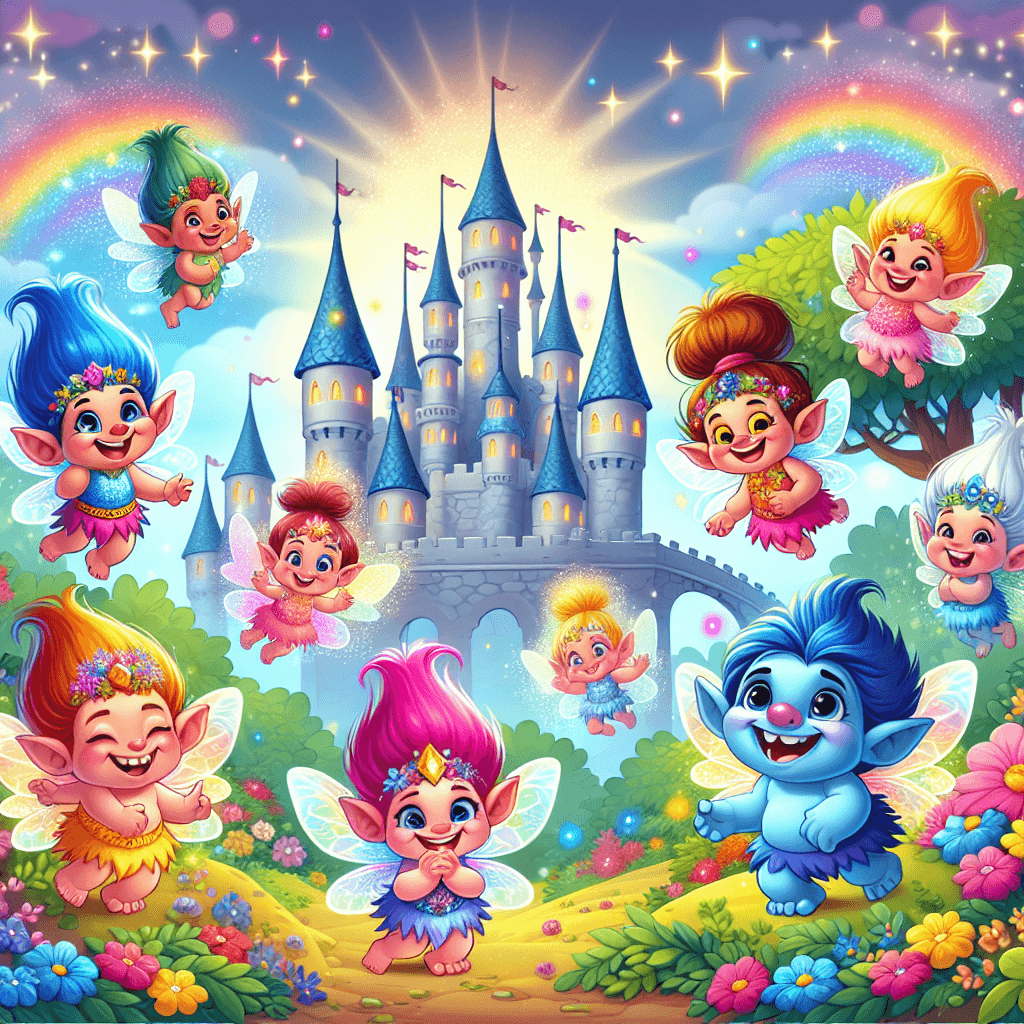 Funky Fairytale Creatures Painting Number Kit