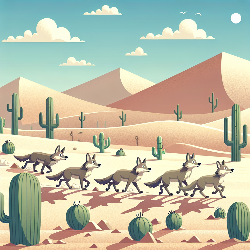 Curious Coyotes Paint By Numbers Kits