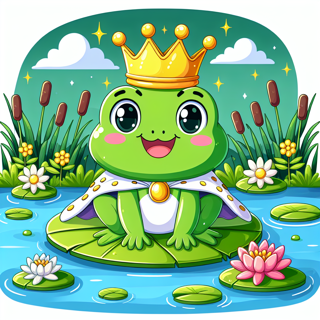 Creative Frog Prince Painting Number Kit