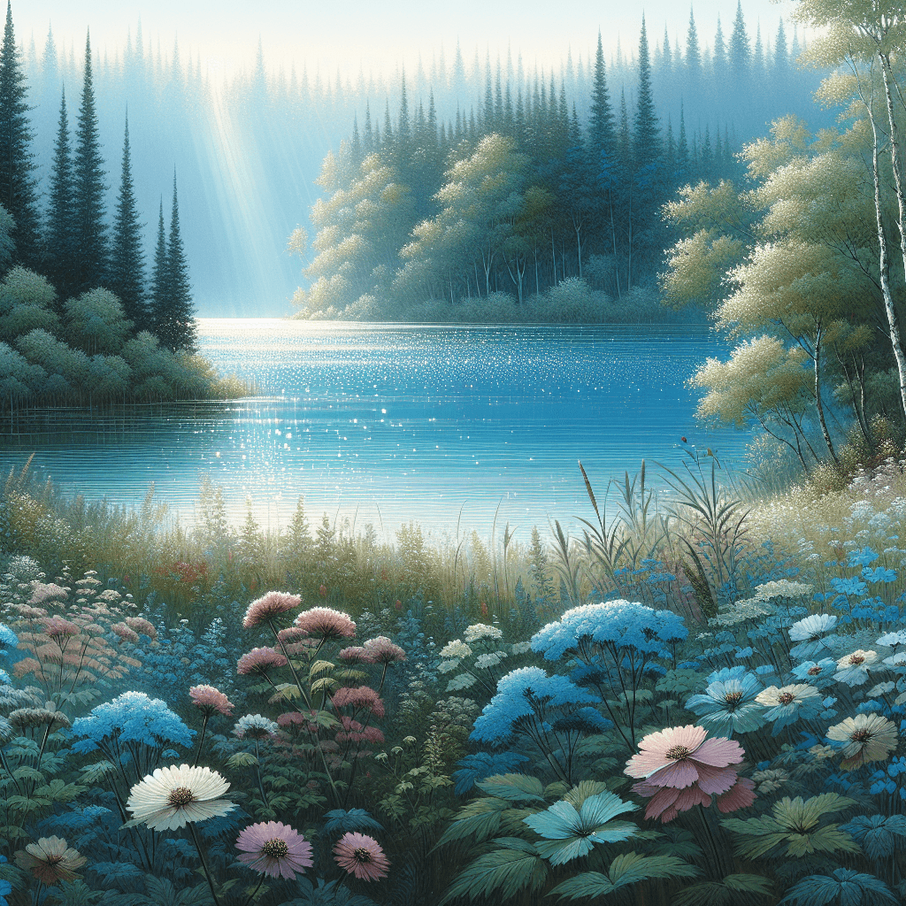 Enchanted Lake Retreat Paint By Number