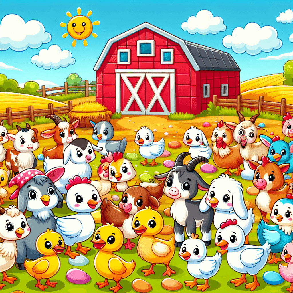 Giddy Goat Farm Numbered Painting Kits