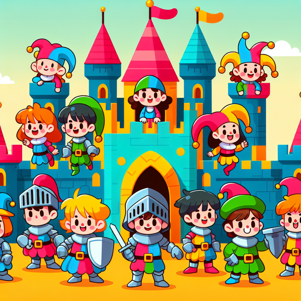 Medieval Mischief Paint By Number