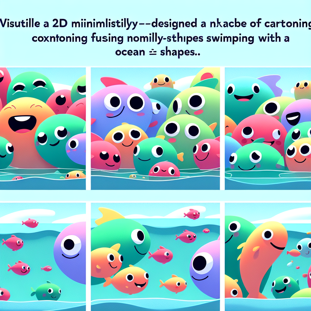 Funny Fish Friends Paint By Color