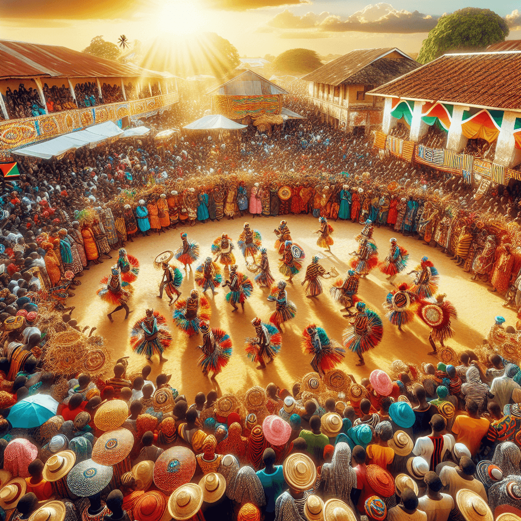 Tanzanian Cultural Festival - Tanzania Paint By Numbers