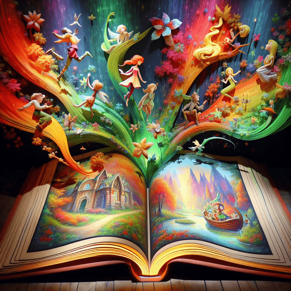 Charming Fairy Tale Book Painting By Numbers Kit
