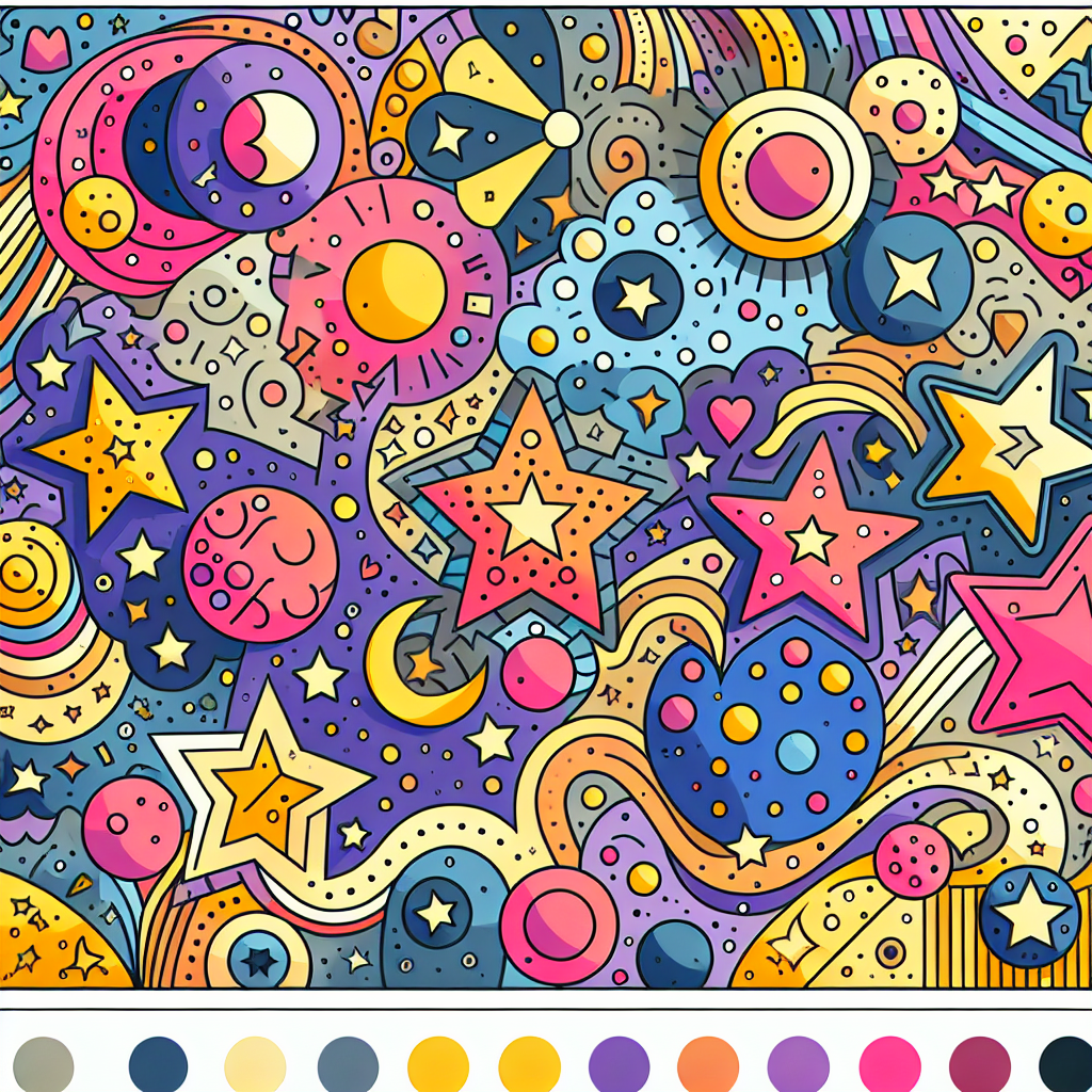 The Adventure Of Colors Number Painting