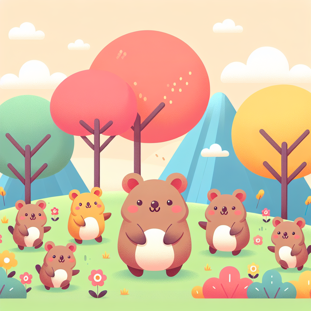 Quirky Quokka Gathering Paint By Numbers