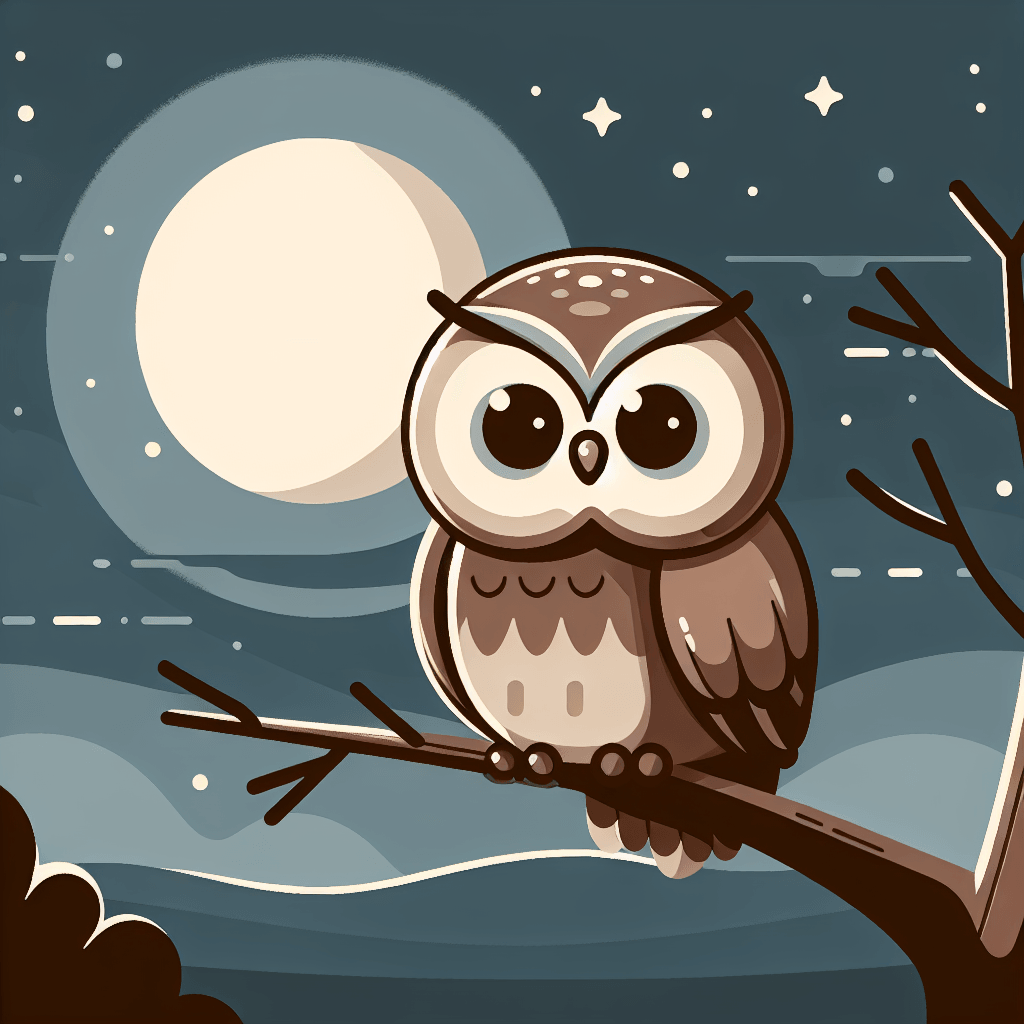 Curious Owl Wisdom Paint By Color