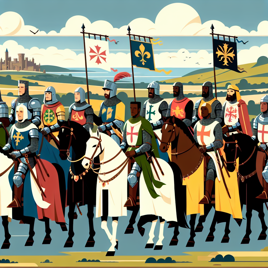 Knights Of The Kingdom DIY Paint By Numbers